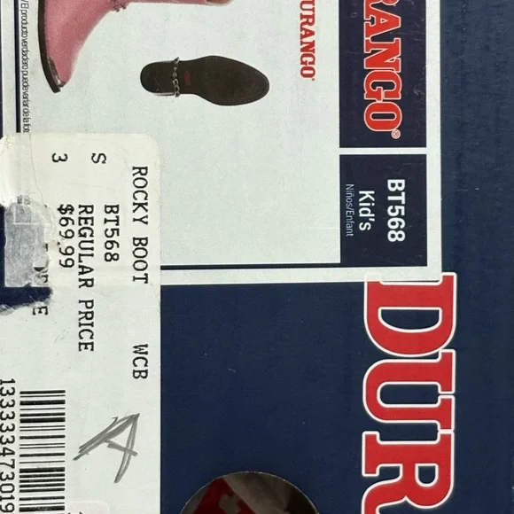 Durango Lil' Pink N Chrome BT568 Western Boot - Picture 13 of 13